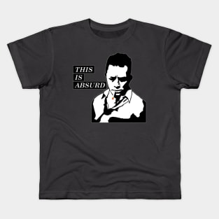 Albert Camus Absurd (colored) Kids T-Shirt